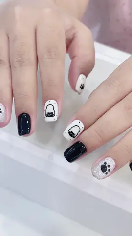 Cutee 🐈‍⬛ Open daliy : 9:00am - 8:00pm 📍141 Trần Hữu Tước, Nam Đồng, Đống Đa, HN #nails #nailart #soranailstudio 