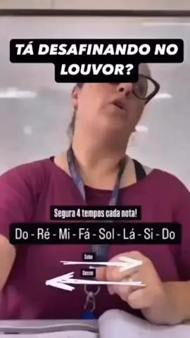 Desafinou no louvor?