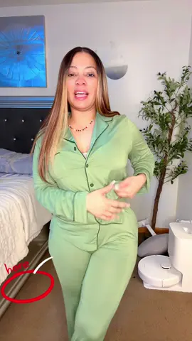 Conjunto de #pijama de manga larga de punto elástico de bambú para mujer. #PajamaSet #CozyEarth @Cozy Earth #confort #sleep 