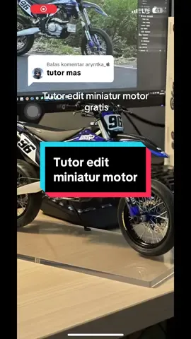 Membalas @aryntka_ Nih tutor edit motor jadi miniatur lewat lmarena.ai GRATIS  #lmarena #miniaturmotor #klxgordon #tutor #edit 
