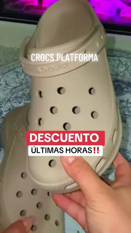 CROCS PLATAFORMA #crocs #crocsplatform #crocsshoes #tiktokshopcreatorpicks #tiktokshopbacktoschool 
