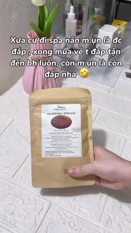 Cứ chớmm lên m ụn là đắp #xuhuong #hatnguhoa #maátnguhoahat#skincare #trimun 