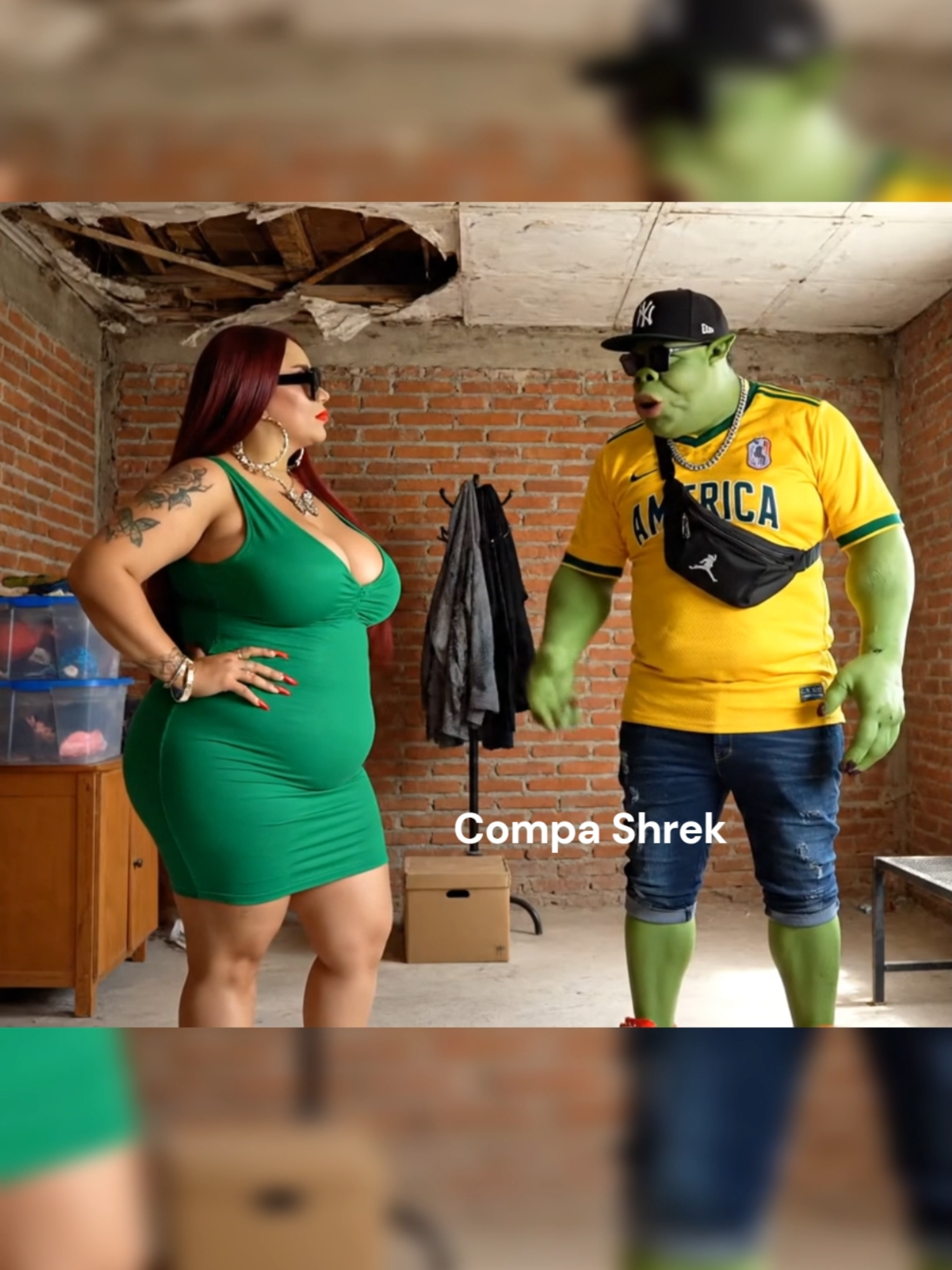 Gastando los 1800 en ropa cara del Coppel #compashrek #shrekbuchon #fionabuchona