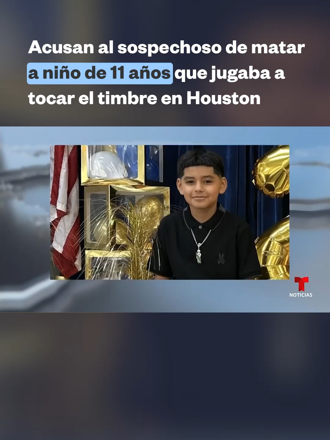 Presentan cargos contra latino acusado de matar al niño que jugaba a tocar el timbre de sus vecinos. Este martes, una jueza informó a Gonzalo León que será juzgado por asesinato en primer grado, al no tratarse de un caso de defensa propia. El hombre presuntamente baleó al menor de 11 años, Julián González, tras abrir la puerta de su casa en Houston.