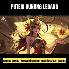 PUTRI GUNUNG LEDANG #HOKID #honorofkings #hokmalaysia #putrigunungledang #hokstudio 