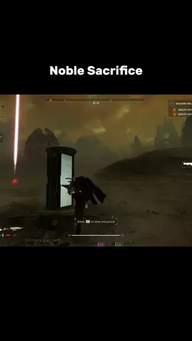 Noble Sacrifice 🫡 @Arrowhead Game Studios  #helldivers2gameplay #helldivers2 #helldivers2meme #gamingclips #funny 