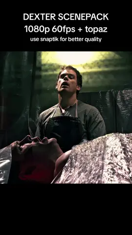 dexter scenepack 1080p 60fps +topaz || no credit needed  #dexter #dexterscenepack #fyp #foryou #dextermorgan 