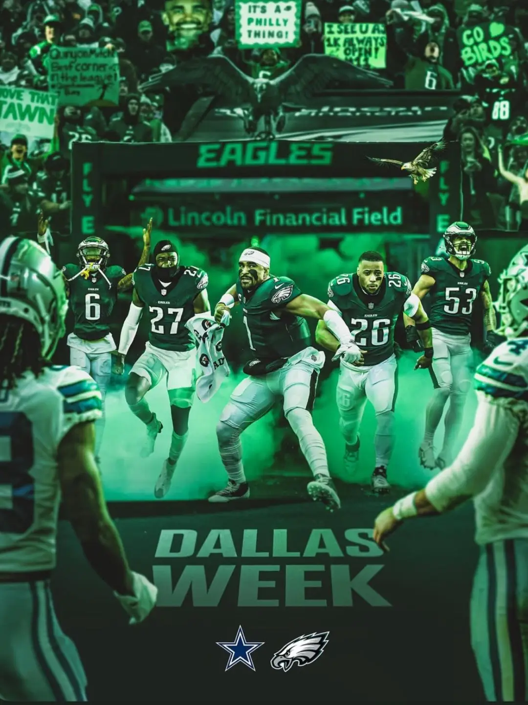 #thursdaynightfootball #fyp #philadelphiaeagles #dallascowboys #nfl 