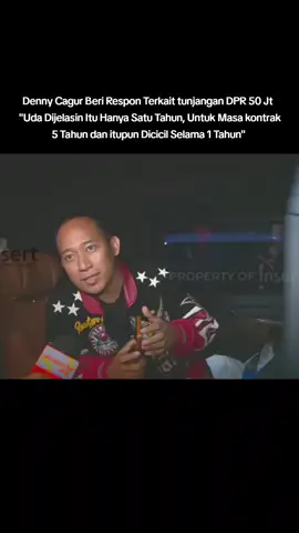 Denny Cagur Beri Respon Terkait tunjangan DPR 50 Jt   