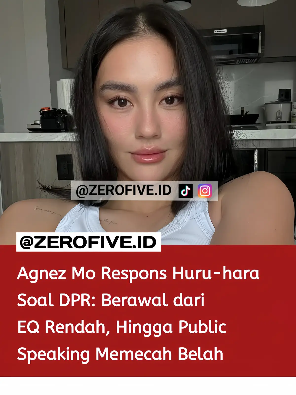 kini tengah berada di Amerika Serikat untuk meniti karier, tapi ia tak menutup mata mengenai perkembangan politik Tanah Air. Termasuk demonstrasi besar-besaran yang terjadi beberapa hari terakhir, salah satunya dipicu protes terhadap berbagai kebijakan terkait DPR.  Senin (1/9/2025), wanita yang dulu kondang dengan nama Agnes Monica ini mengunggah pernyataan panjang berlatar hitam di Instagram Stories. Tak tanggung-tanggung, Agnez Mo membagikannya dalam bahasa Inggris maupun Indonesia.  Isi unggahannya, adalah sentilan pedas untuk para anggota dewan. 