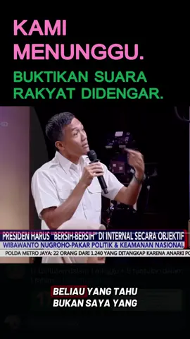 Wibawanto Nugroho, Ph.D. #resetindonesia #bubarkandpr 