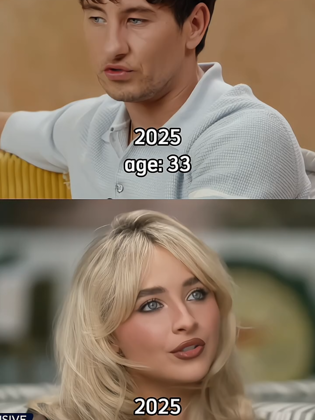 💚💋💙#sabrinacarpenter  #barrykeoghan #shortnsweet 