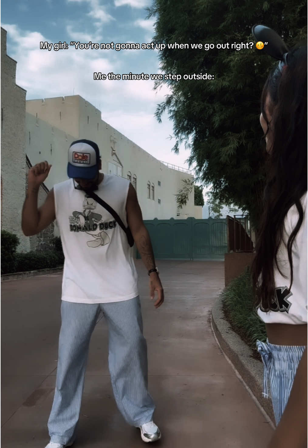 It never fails🕺🏽🤣 #fyp #dance #challenge #disneyworld #relationshipgoals 