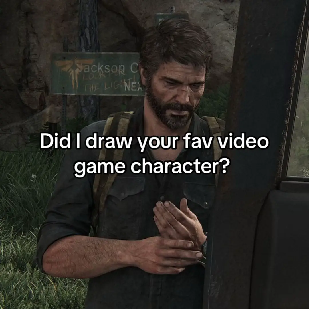 Give me more characters to draw!! I want to draw Joel by himself next  #rdr2 #tlou #residentevil #art #lifeisstrange