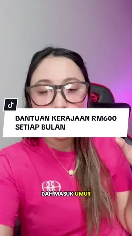 Kalau layak apa salah untuk apply kan.  #bantuan #kerajaan #madani #kewanganbijak #wargaemas 