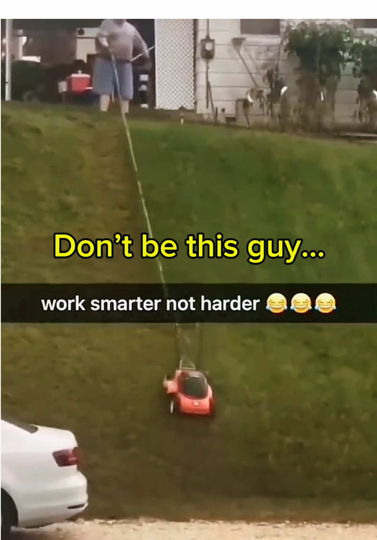 Slopes don’t have to be scary 🫣😎 . . #lightweighttrimmer #electrictrimmerforwomen #electrictrimmer @Raspberry R 
