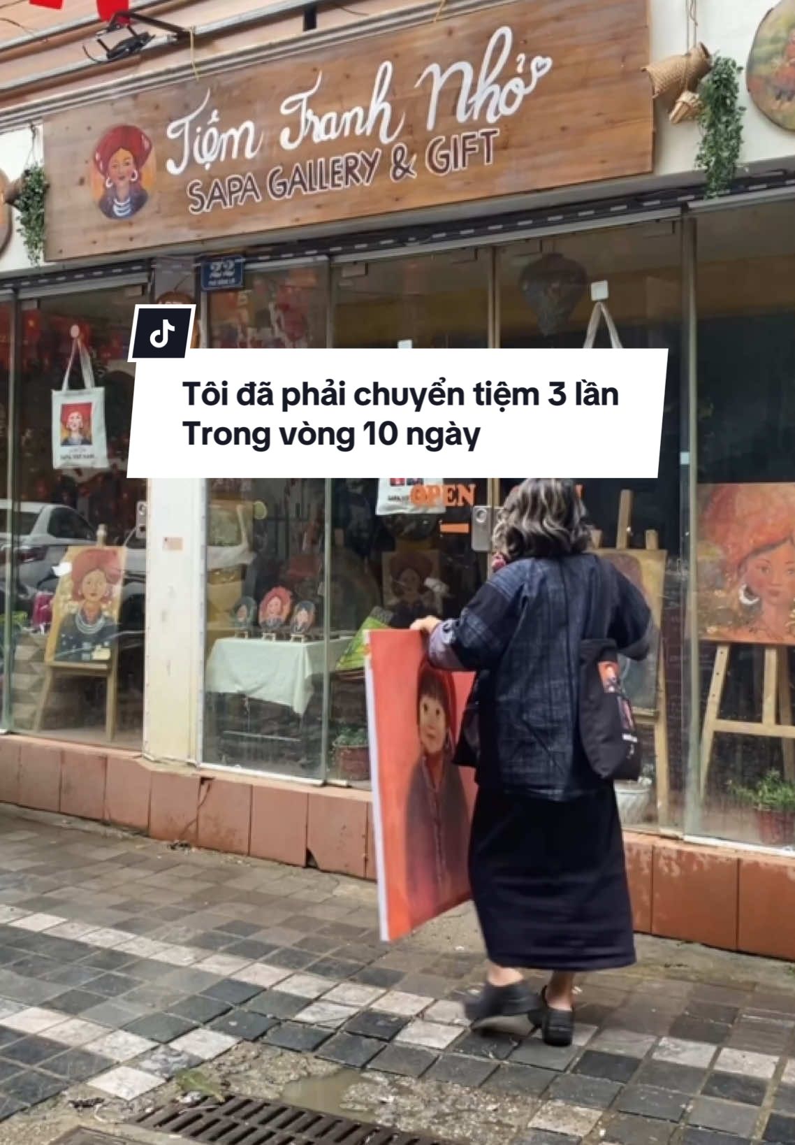 35 tổi bạn có gì? Tôi thì mới bắt đầu ...#tiemtranhnho #lanathichve #sapa #tranhdantoc #saapart #Vlog 
