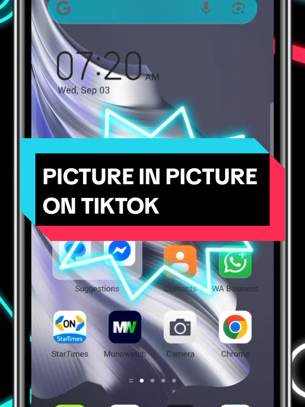 TikTok picture in picture feature that enables you to use TikTok along with other apps at the same time #pictureinpicture #tiktok #tiktoktricks #techtok #mrinternet12 @MR INTERNET 