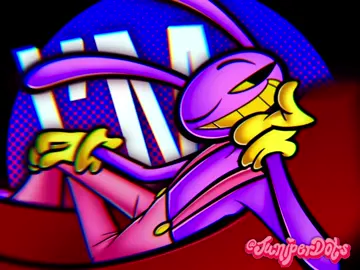 that purple bunny that i hate.  sorryyy i know i take forever to post stuff 🥲 my animations take a lot of time to make (and hopefully that shows LOL), so i’m hoping everyone is okay with like.. let’s say one animation every 1-2 months!! #animationmeme #animation #theamazingdigitalcircus #tadc #jax 