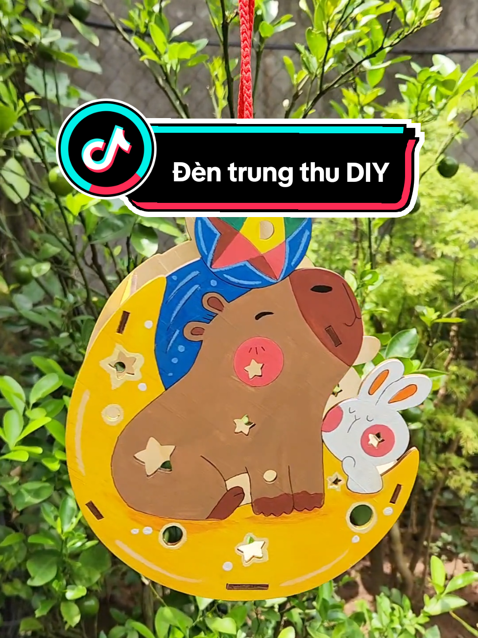 Đèn trung thu tự sáng tạo cho bé ✨️ #trungthu #dentrungthu #dentrungthuchobe #dochoichobe #DIY 