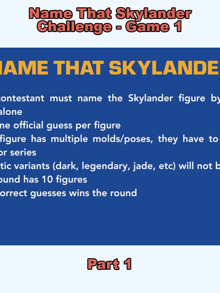 Name That Skylander Challenge - Game 1 _p1