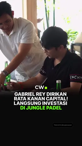 Gabriel Rey melalui Rata Kanan Capital resmi melakukan investasi pertamanya di Jungle Padel Holding. Melalui kolaborasi ini, Jungle Padel akan menambahkan berbagai fasilitas premium di setiap lokasi untuk memperkuat posisinya sebagai lapangan padel bintang lima terbesar dan termewah di Surabaya serta menambah berbagai lokasi baru baik di Surabaya dan di luar Surabaya. #gabrielrey #cryptowave #crypto