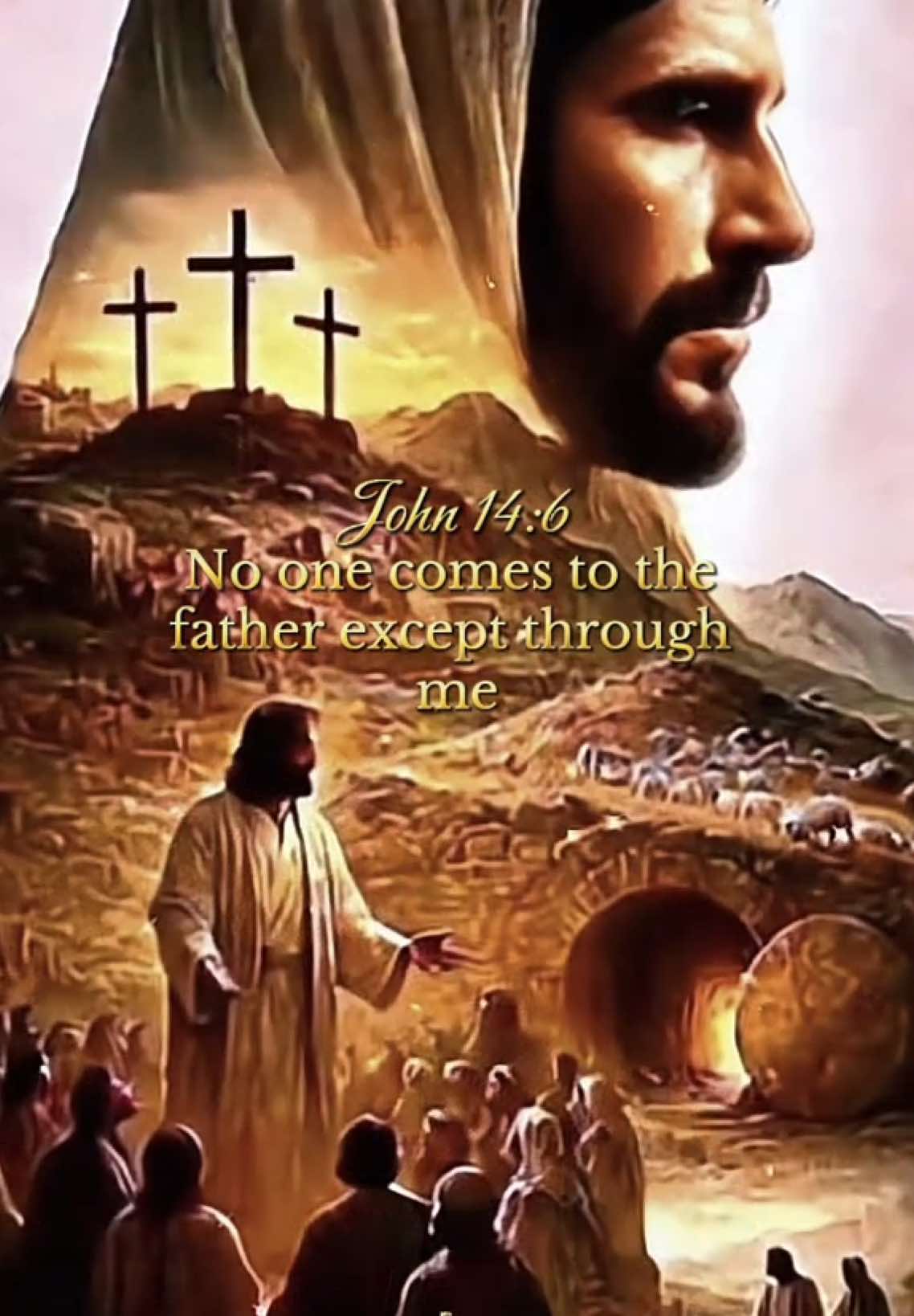 JESUS IS THE “ONLY” WAY TO ETERNAL LIFE AMEN JOHN 14:6 ✝️❤️🙏🏼 #Jesus #Prayer #yeshua #gospel #gospelmusic #christ #christianity #christian #christiantiktok #jesusisking #jesussaves #jesuslovesyou #Bible #bibleverse #holyspirit #heaven #angel #God #godsplan #godisgood #godislove #trustgod #fyp #fypシ #foryou #foryoupage #foryourpage #trending #trendingsong #trendingvideo #viral #viralvideo #motivation #heaven #spirituality #healing #motivation #jesuschrist #jesusiscoming #viraltiktok #verseoftheday #pray #salvation #faith #fypviralシ 