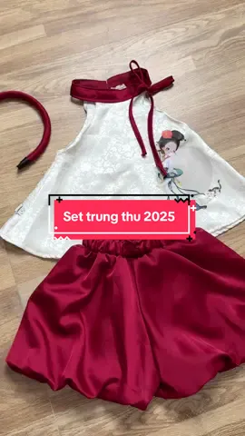 Có con gái là phải mua liền nấy bà ơi, set này điệu mà xinh lắm 🎀🎀🎀 #setyemquanbi #trungthu2025🏮🌟🌕 #settrungthu 