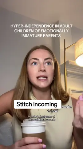 #stitch with @Emily Powell, MA&PA therapist 