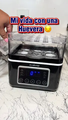 Huevera súper práctica #tiktokshop #huevera #cocina #vegetalesalvapor 