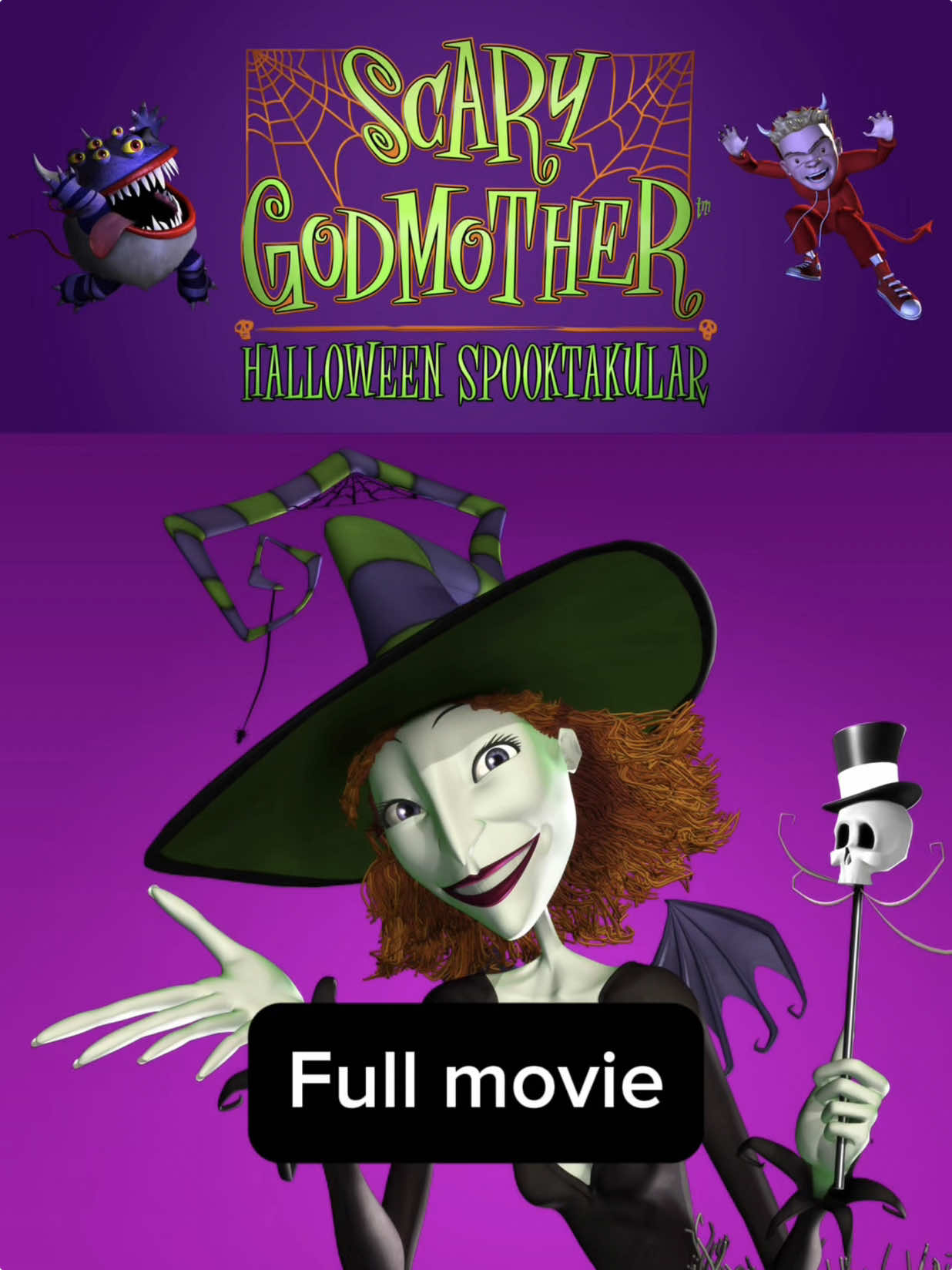 Its getting close to spooky season 👻🎃💀 #scarygodmotherhalloweenspooktacular #scarygodmother #spookyseason #october31st #Fullmovie 