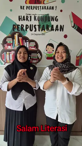 #Puluhan Orang Siswa dan Siswi Ponpes Modern Ash Shidiqqin Palembang Datangi Dinas Perpustakaan Sumsel
