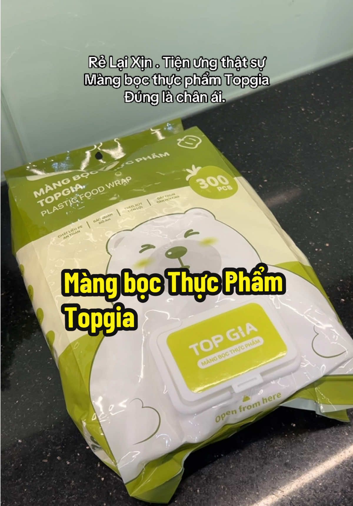 💕Màng bọc thực phẩm Topgia Rẻ lại Xịn. Tiện ưng thật sự #viral #mangbocthucpham #topgia #bocthucpham #mangbocthucphamtopgia 