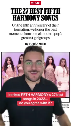 Did I flop? Revisiting my list of the best Fifth Harmony songs from 2022… Let me know what you think about this song ranking (Click 2x to go quick!) ##fifthharmony##harmonizer##harmonize##fifthharmonyedits@@Fifth Harmony@@Dinah Jane@@Ally Brooke@@Normani@@Lauren Jauregui@@Camila Cabello##workfromhome