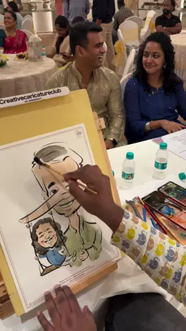 Funny Caricature art😂#artist #500kviews #growmyaccount #viralvideotiktok #foryoupage❤️❤️ 