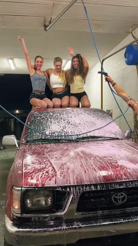 anyone need their car washed? @baylee.meles @nevaeh #carwash #truck# #taco ##toyota #fyp 