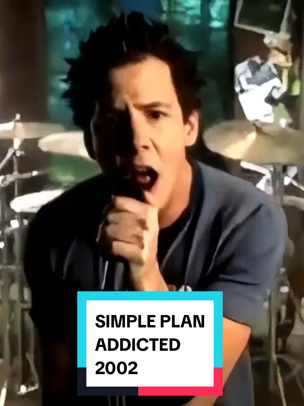 SIMPLE PLAN- ADDICTED (2002) @simpleplan  #emo #poppunk #alternativerock #simpleplan #fyp 