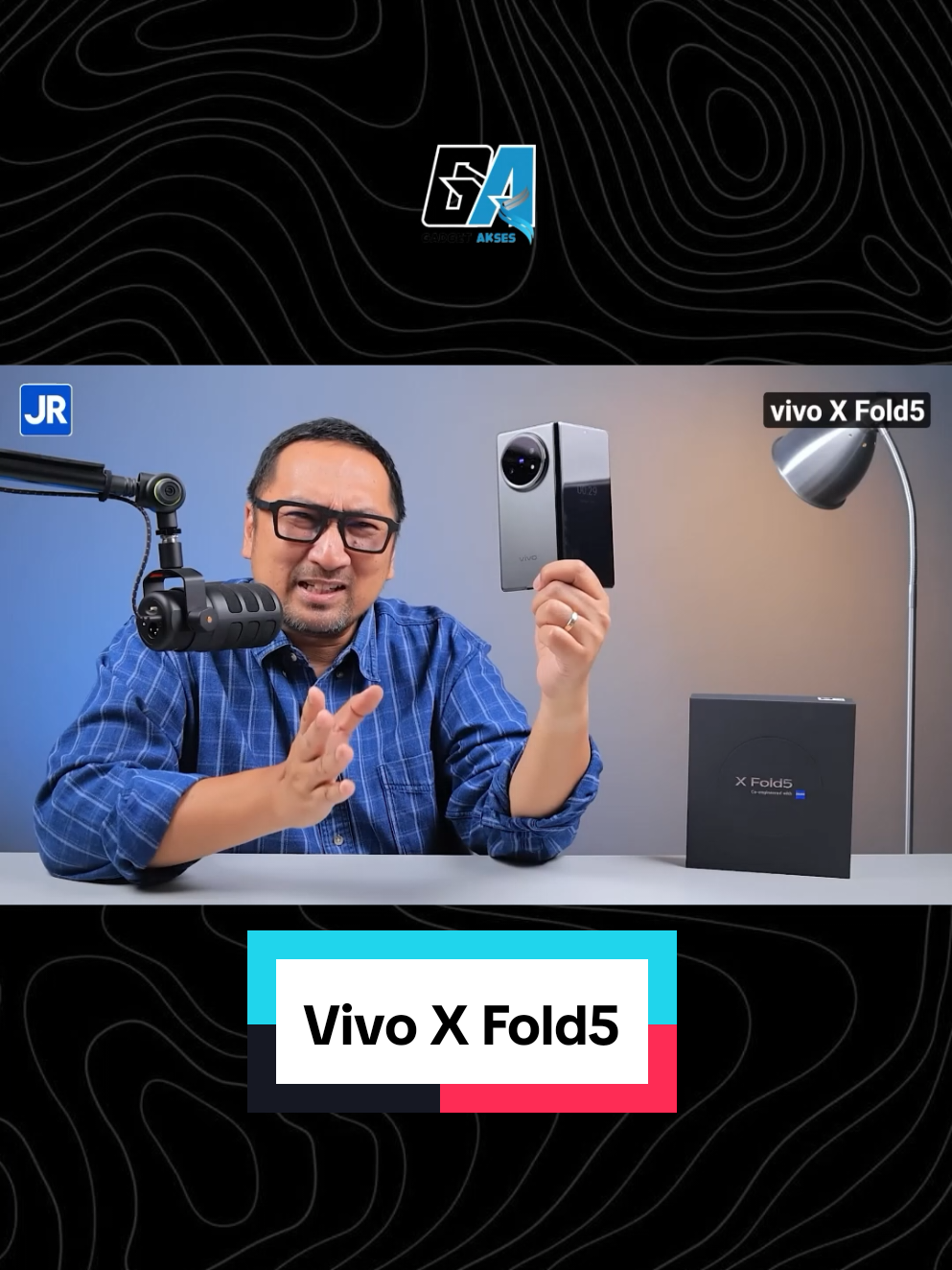 Foldable 2025 termurah! Tipis, ringan, baterai 6000mAh, kamera ZEISS dan ada IPX8, IPX9, IP5X. Vivo X Fold5 Sumber: Jagat Review  #jagatreview #review #reviewjujur #vivoindonesia #vivoxfold5 