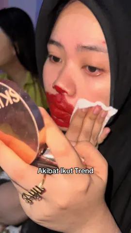 Akibat trend jadi bginimi😭