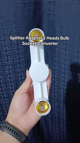 Isang saksakan lang, CCTV at Light Bulb kasya na! ✨ Perfect sa bahay o negosyo—safety at brightness in one adapter. 🔌 Simple, tipid, at sulit! #homeessentials #SmartLiving  #doublepurpose #cctv  #tiktokmademebuyit 