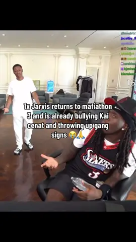 Jarvis bullying Kai🤣🤣 #fyp #viral #kaicenat #mafiathon3 