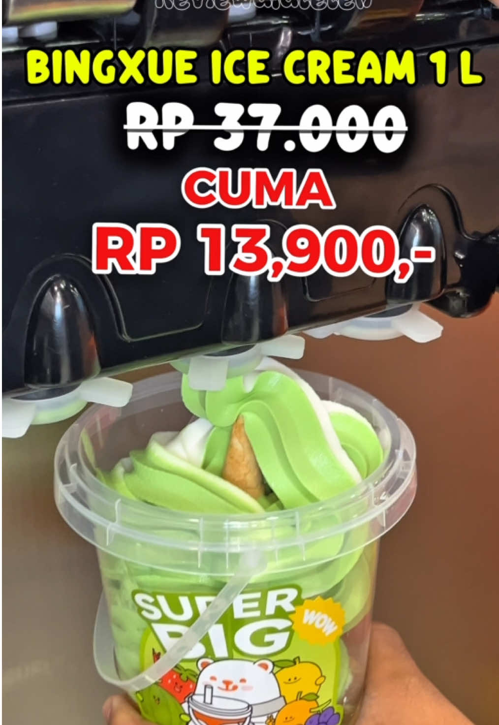 1 Ember Ice Cream BingXue CUMA 13k‼️ Buruan dehhh Cobain sebelum Peomonya Habis❗️ @bingxue.indonesia  #Bingxue #Promomakangajian #promomakanmerdeka #viraltiktok #Demodpr 