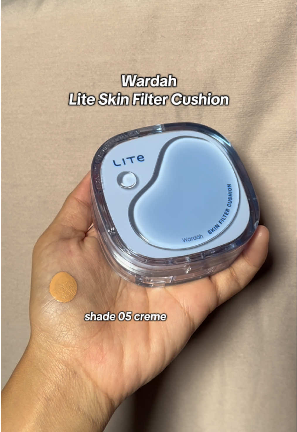 shade wardah lite skin filter cushion #cushionwardah #cushionviral #cushion #liteskinfiltercushion 