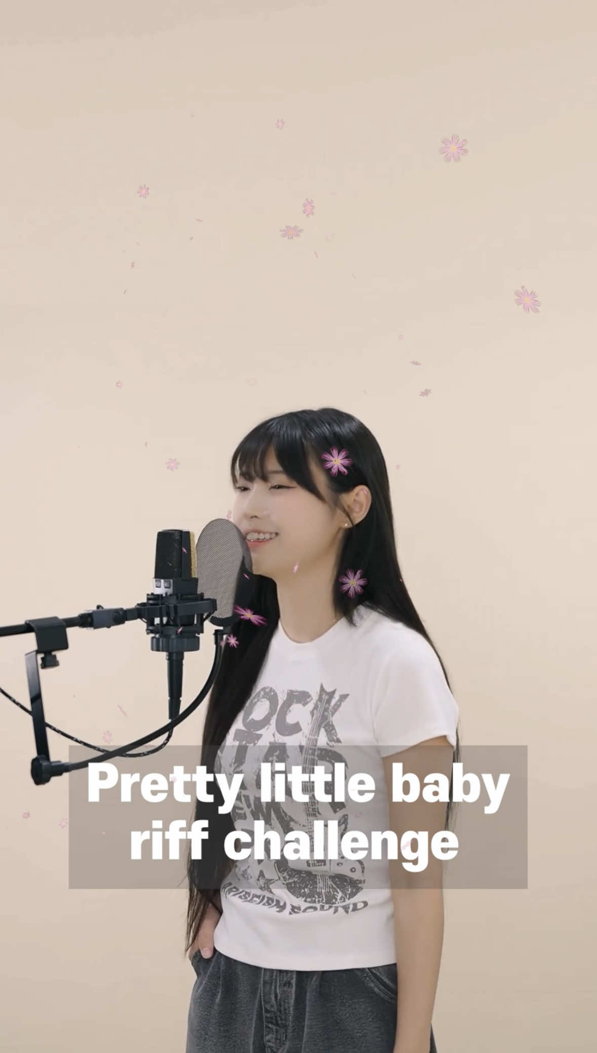 요즘 유행하는 #리프챌린지 🌸 #riffchallenge #prettylittlebaby