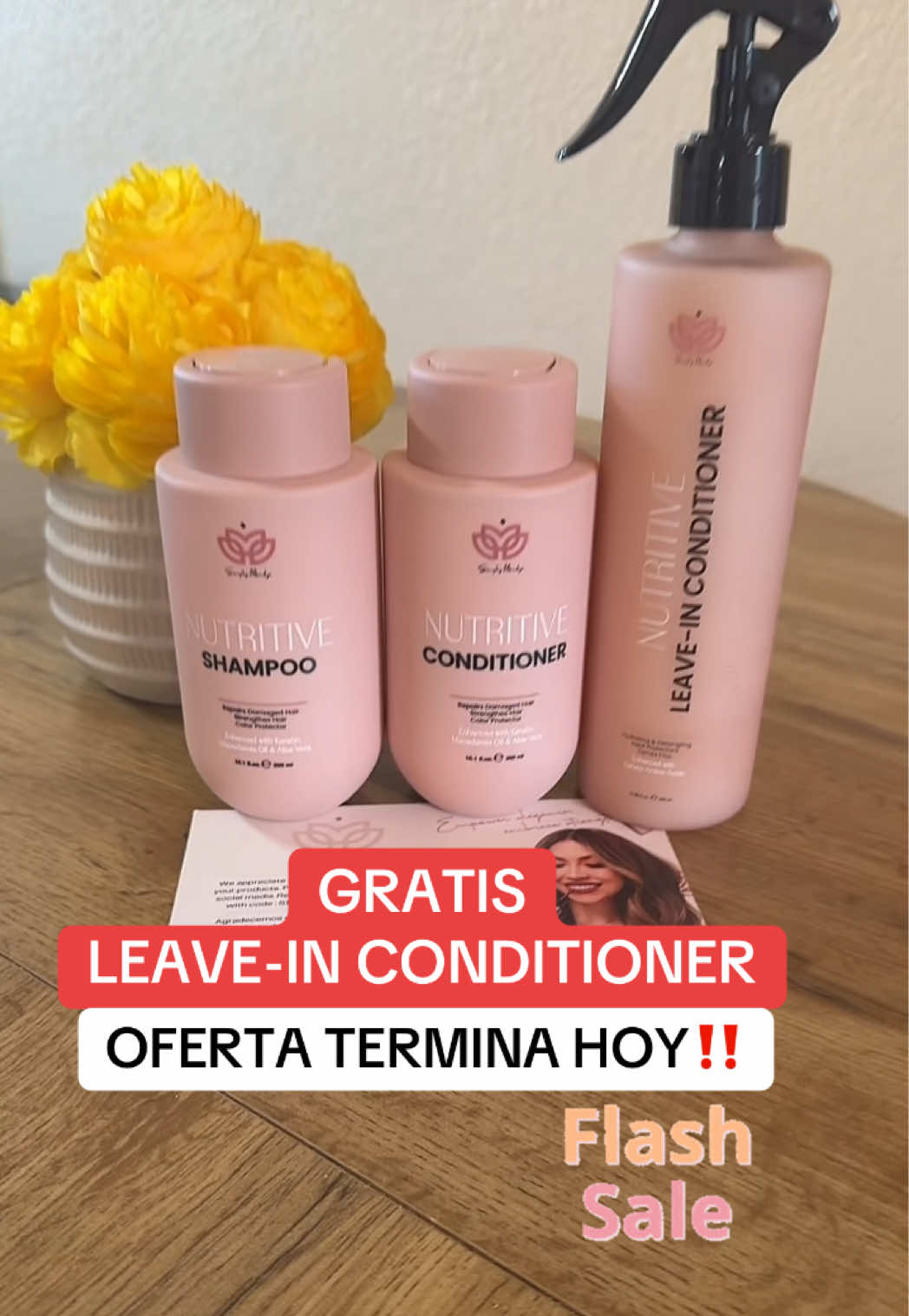 Ofertas de TikTok Shop • Creator SimplyMandys The Nutrition Set: 1 Nutritive Shampoo, 1 Nutritive Conditioner, 1 Leave-in Conditioner #dealsforyoudays #tiktokshopcreatorpicks #summersfinalsprint #tiktokshopcybermonday #tiktokshopblackfriday @simplymandys @Mandys Pena 