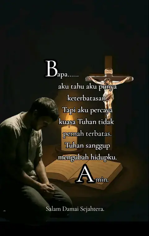 ku yakin Tuhan memberkatiku. Amin. #storyrohanikristen #katolikku_keren #katolik #indonesia #fyp 