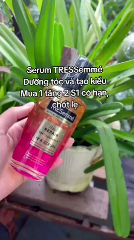 Serum dưỡng tóc TRESemmé eratin smooth hỗ trợ dưỡng tóc được vào nếp bóng mượt mềm mại #TRESEMME  #serumtresemme  #serumduongtoc  #hoptaccungUnilever  #duongtoc 