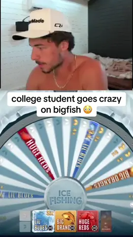 college student goes crazy on bigfish 😳
