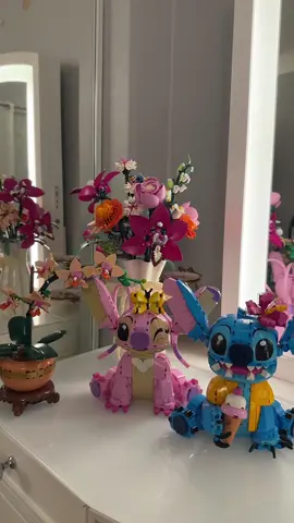 newest editions 😍 #foryou #lego #legoflowerbouquet #angelandstitch #xyzbca 