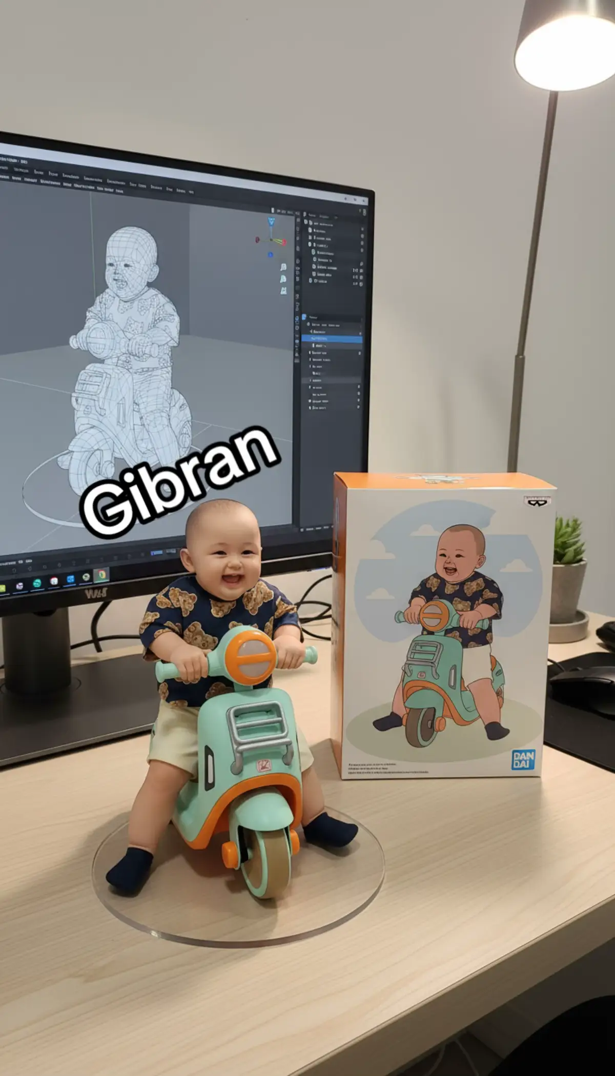 Jadilah ye gib aunty tak pandai 😆.. #3dprinting #fyp #CapCut 